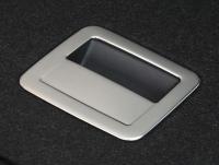 Volkswagen Tiguan (17–) Накладка на ручку в багажном отсеке запасного колеса, 1 часть, нерж. сталь