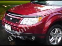 Дефлектор капота темный Subaru Forester 2008-2012