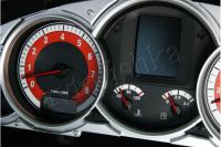 Porsche Cayenne 2002-2010 светодиодные шкалы (циферблаты) на панель приборов - дизайн 2