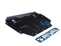 Toyota Corolla (13–/16–) Защита картера и КПП, сталь (V - 1.6, Увеличенная)