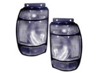 Ford Explorer (95-01) фонари задние полностью белые, комплект 2 шт.