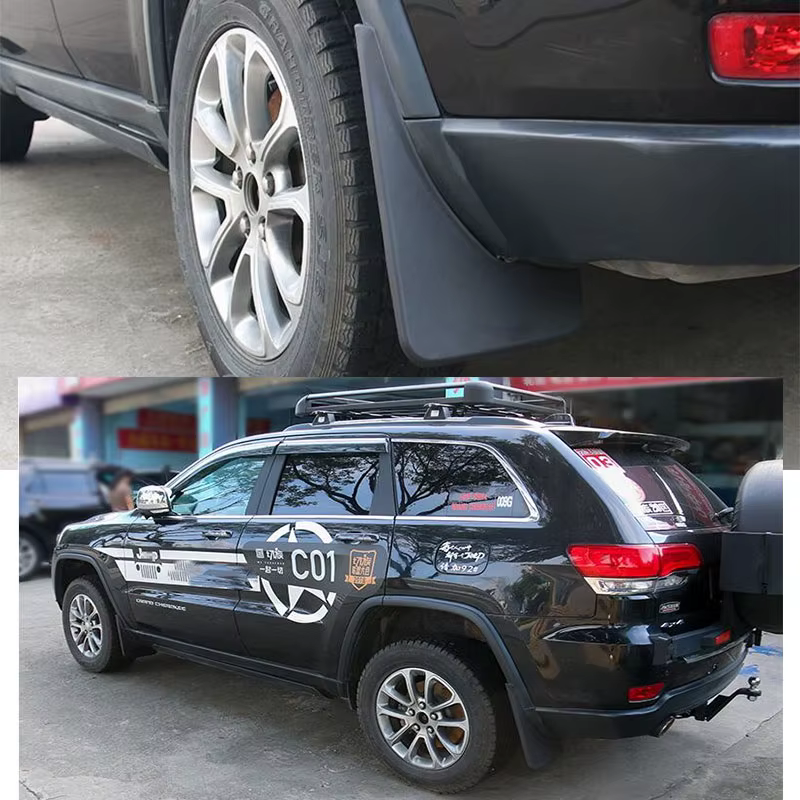 Jeep Grand Cherokee WK2 (2011-2020) брызговики, грязезащитные щитки полипропиленовые