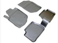 Peugeot 207 (06–13) Коврики салона (полиуретан), чёрные