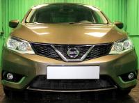 Nissan Tiida (15–) Защита радиатора, чёрная