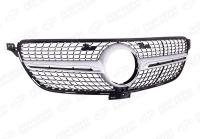 Mercedes-Benz GLE-Klasse C292 2015 - 2019 Решетка радиатора Diamond Sport серебристая