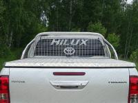 Toyota Hilux (15–) Защита кузова и заднего стекла 75х42 мм