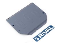 Hyundai Santa Fe (10–11) Защита картера и КПП, алюминий (V - 2.2d, 2.4)