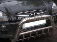 Hyundai Tucson (08-) накладка на решетку бампера