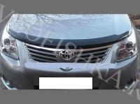 Дефлектор капота темный с надписью Toyota Avensis 2009-
