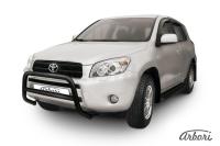 Защита передняя Arbori d57 низкая черная TOYOTA RAV-4 2006-2009
