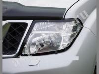 Защита передних фар прозрачная Nissan Pathfinder, Navara 2010-