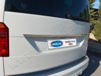 Volkswagen Caddy (15–) Накладка над номером на крышку багажника, нерж.