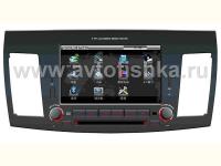 Mitsubishi Lancer X автомагнитола с GPS навигацией, штатное головное устройство с HD экраном 8", PMS TNS-8091GB, TC-8094, DID7027.