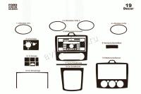 Ford Focus 2004-2010 декоративные накладки (отделка салона) под дерево, карбон, алюминий