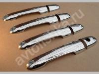 Mercedes Vito W639 (2004-2010) накладки на ручки дверей из нержавеющей стали, 4 шт.