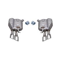 Двойной выхлоп S8 для Audi A8 2015-2017 - нержавейка