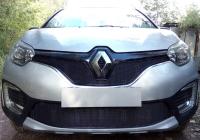 Renault Kaptur (16–) Защита радиатора Premium, чёрная, низ