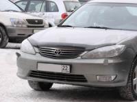 Дефлектор капота темный TOYOTA CAMRY 2003-2005, NLD.STOCAM0312