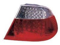 BMW 3 E46 (98-01) 2 дв. фонари задние светодиодные красно-белые, внешние, комплект 2 шт.