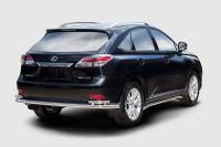 Lexus RX (12–) Защита задняя труба 60/42 мм