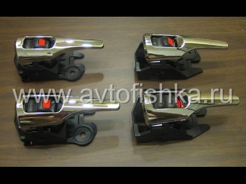 Toyota Corolla, Auris, Axio, Rumion, Ist (06-) ручки дверей хромированные внутренние, комплект 4 шт.