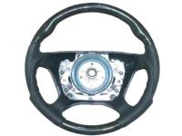 Mercedes W140, W210, W202 (95-99) руль, дизайн AMG, черная кожа - черное дерево