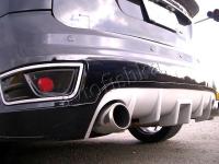 Ford Focus 2 ST (04 – 08) диффузор "Sport" заднего бампера ST