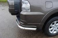 Mitsubishi Pajero (14–) Защита задняя (уголки) 76,1 мм