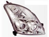 Suzuki Swift (04-) передние фары линзовые хромированные, со светодиодами, комплект 2 шт.