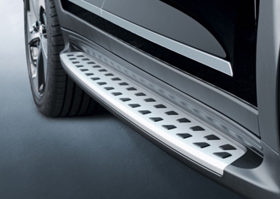 Hyundai Tucson (16–) Пороги ОЕМ, Sport дизайн