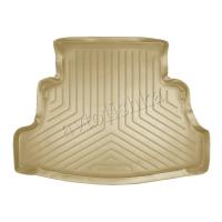 Коврик в багажник Nissan Primera 2002-2008 полиуретановый, бежевый