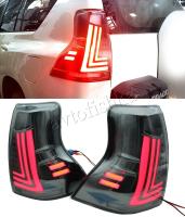 Toyota Land Cruiser Prado FJ150 (10-17) фонари (стопы) задние светодиодные, дизайн Lexus