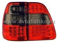 Toyota Land Cruiser 100 фонари задние светодиодные красно-тонированные, комплект лев.+прав.
