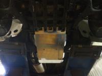 Volkswagen Amarok (10–) Защита КПП и РК, алюминий (V-2,0 TD, КПП-все)