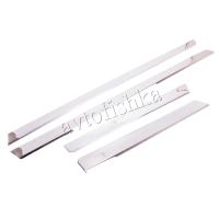 Nissan X-Trail (14–) Молдинги на двери нержавейка.