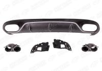 Mercedes-Benz E-Klasse C238 рестайлинг 2020 - н.в. Диффузор с насадками 5.3 AMG хром