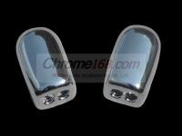 Ford Fiesta (08-) хэтчбек хромированные декоративные накладки на дефлекторы, комплект 2 шт.