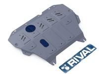 Nissan Sentra (14–) Защита картера и КПП, алюминий (V - 1.6, АКПП)