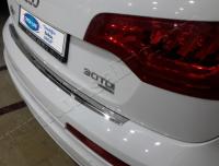Audi Q7 (09–15) Накладка на задний бампер, нерж.