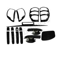 Ford Ranger T6 (11-15) комплект внешних накладок, черные