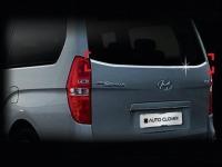 Hyundai H-1 Grand Starex (2008-) нижний хромированный молдинг окна задней двери, пластиковый