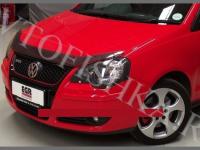 Дефлектор капота темный VW Polo 2005-2009