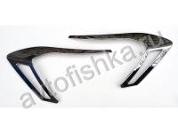 Toyota Highlander (2007-) хромированные реснички на задние фонари