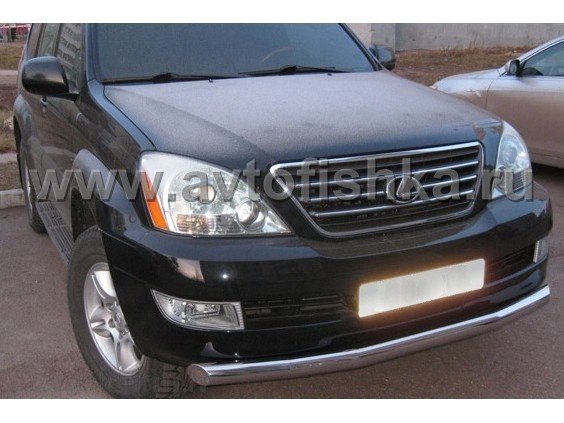 Lexus GX470 защита переднего бампера, труба 70 мм