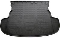 Mitsubishi Outlander (12–) Коврик багажника (полиуретан), чёрный (без органайзера)