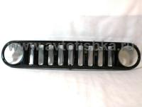 Toyota FJ Cruiser (07-) решетка радиатора черная, вертикальный дизайн