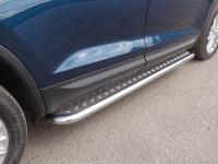 Skoda Kodiaq (16–) Пороги с площадкой 60,3 мм