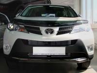 Toyota RAV4 (13–) Дефлектор капота, темный