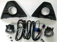 Ford Focus 2 хэтчбек (08-11) передние противотуманные фары, полный установочный комплект.