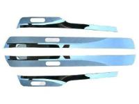 BMW 3 E90 (2005-) хромированные накладки на внутренние пороги дверей (E90)